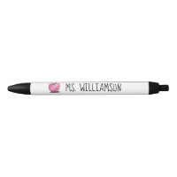 Aquarelle moderne Pomme cadeau enseignant personna