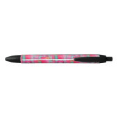 Stylo Noir Aquarelle peinte par résumé d'éclat de Sun (Dos)