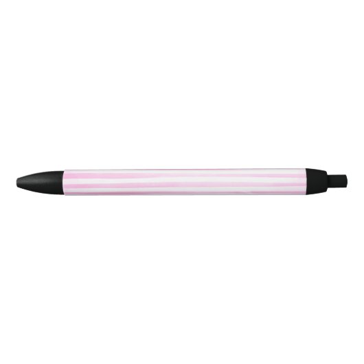 Stylo Noir Aquarelle Pinceau rose (Devant)