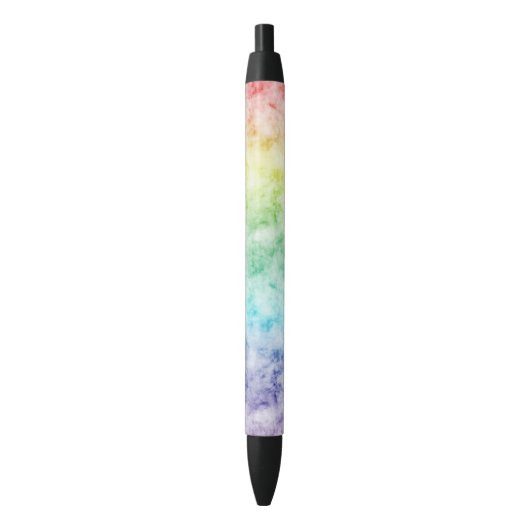 Stylo Noir Aquarelle Rainbow (devant Vertical)