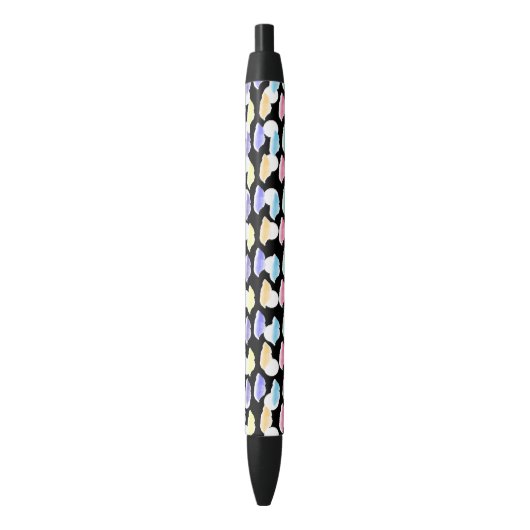 Stylo Noir Aquarelle Splash ! (devant Vertical)