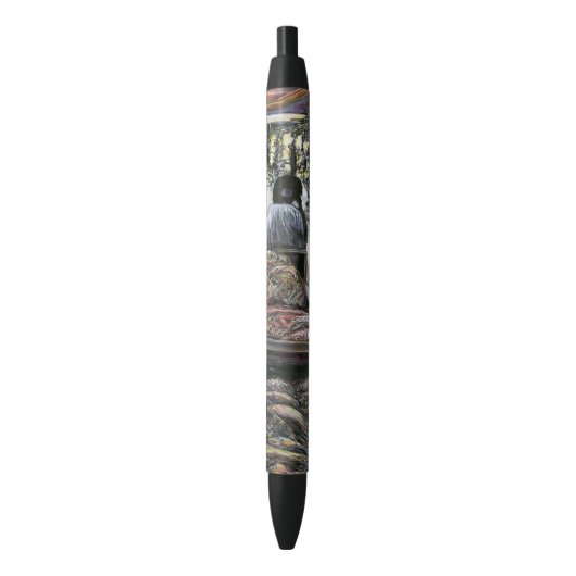 Stylo Noir Aquatique, mais baisée avec Desert Wind, Jérusalem (devant Vertical)