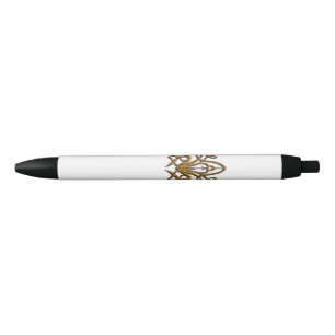 Stylo Noir Araignée de tigre