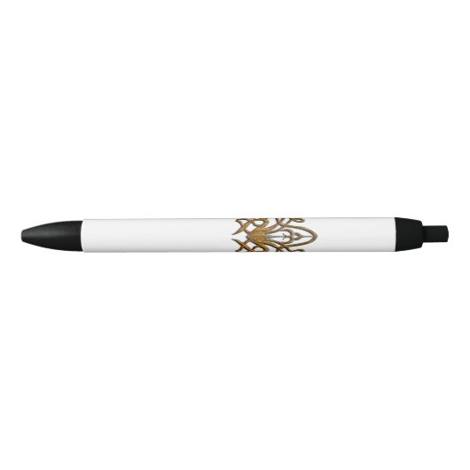 Stylo Noir Araignée de tigre (Devant)