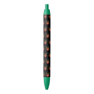 Stylo Noir Araignée en vapeur noire