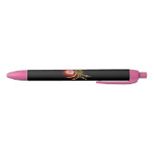 Stylo Noir Araignée steampunk sur fond noir (Bas)