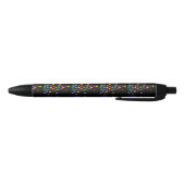 Stylo Noir Arbre de Noël autiste (Bas)