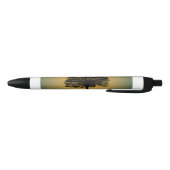 Stylo Noir Arbre doré (Bas)