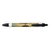 Stylo Noir Arbre doré (Dos)