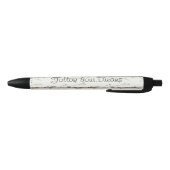 Stylo Noir Arbres verts bruns (Bas)