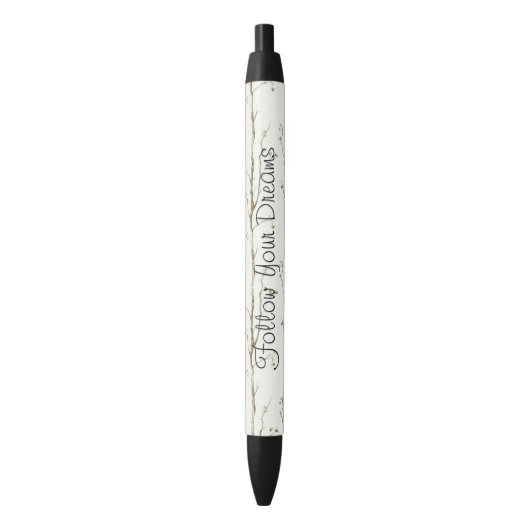 Stylo Noir Arbres verts bruns (devant Vertical)