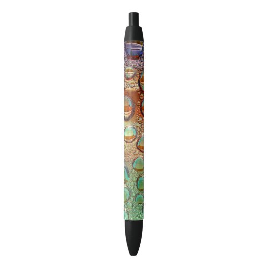 Stylo Noir Arc-en-ciel (devant Vertical)