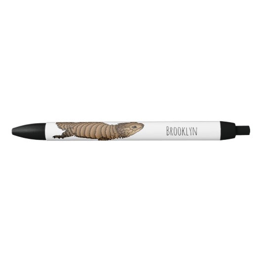Stylo Noir Armadillo girdled lizard (Devant)