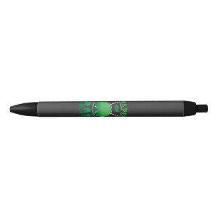 Stylo Noir Armes de destruction d'herbe