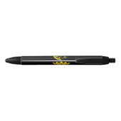 Stylo Noir Armoiries de Workum (Dos)