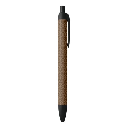 Stylo Noir Arrière - plan 2 de damassé (Bas (Vertical))