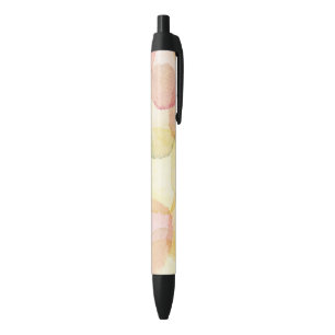 Stylo Noir Arrière - plan abstrait conçu avec l'aquarelle