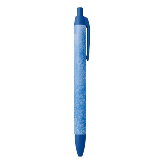 Stylo Noir Arrière - plan bleu d'aquarelle (Bas (Vertical))