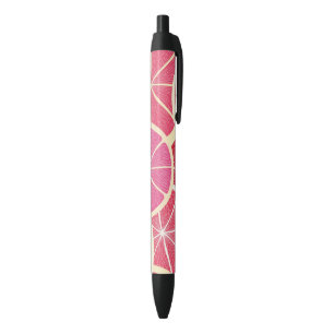 Stylo Noir Arrière - plan de cru de pamplemousse