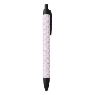 Stylo Noir Arrière - plan pourpre de motif de rayures d'ogee