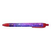 Stylo Noir Arrière - plan rose brillant (Bas)
