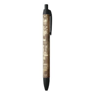 Stylo Noir Arrière - plan sale de ville
