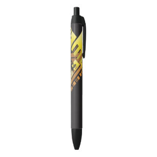 Stylo Noir Arrière - plan tramé technique 5