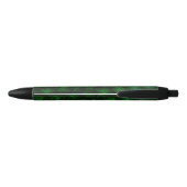 Stylo Noir Arrière - plan vert abstrait (Dos)