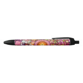 Stylo Noir Art Abstrait coloré Mandala Mosaic Pen (Haut)