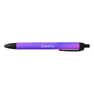 Stylo Noir Art africain, Ciel violet