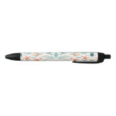 Stylo Noir Art de coquillages côtiers (Bas)