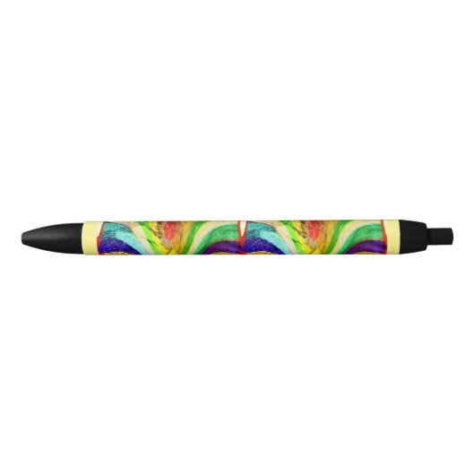 Stylo Noir Art de gemmes (Devant)