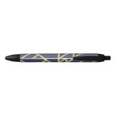 Stylo Noir Art deco design (Dos)