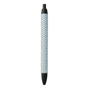 Stylo Noir Art mandala minimaliste de tentacule de pieuvre sa