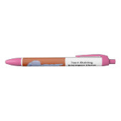 Stylo Noir Arthur Trim Pen (Haut)