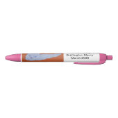 Stylo Noir Arthur Trim Pen (Bas)