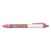 Stylo Noir Arthur Trim Pen (Haut)