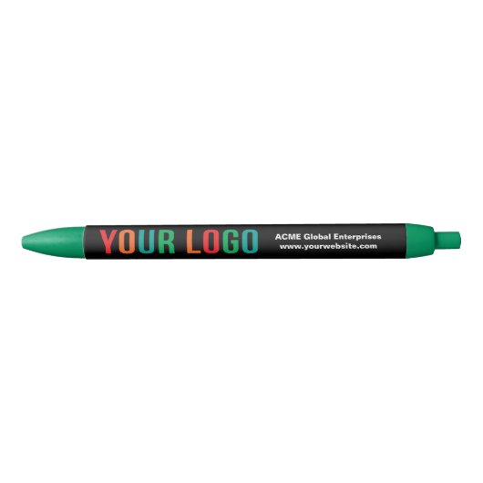 Stylo Noir Articles promotionnels, Ajouter Votre Logo, Promot (Devant)