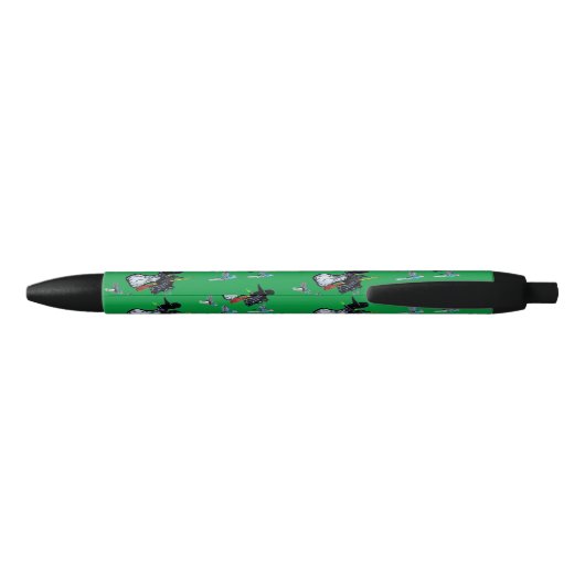 STYLO NOIR ASSISTANT D'OZ VOL WITCH  (Dos)