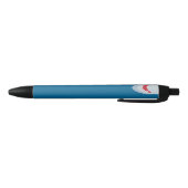 Stylo Noir Attaque de requin (Bas)
