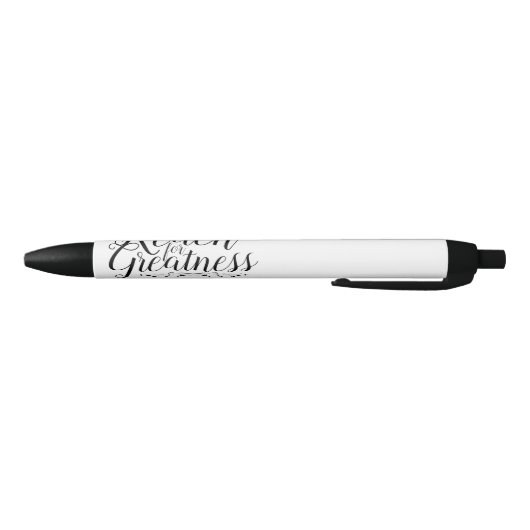Stylo Noir Atteindre pour la calligraphie de grandeur (Bas)