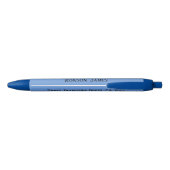 Stylo Noir Auteur Promotionnel Bleu (Dos)