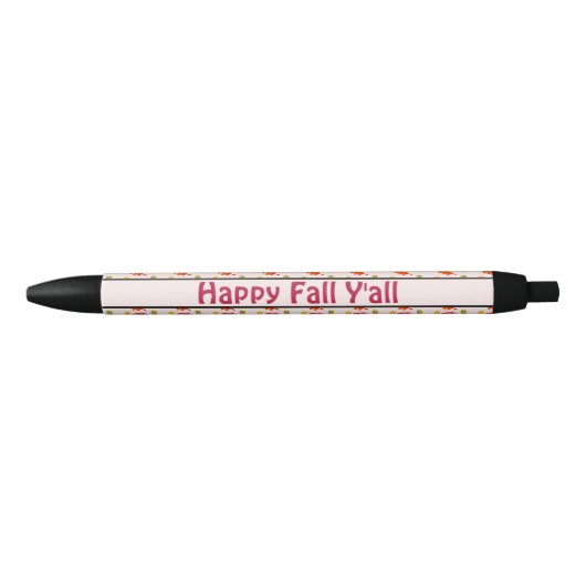 Stylo Noir Automne (Devant)