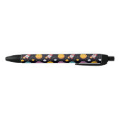 Stylo Noir Aventure spatiale colorée (Bas)
