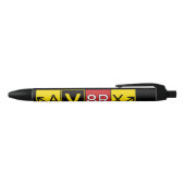 Stylo Noir Aviatrix - AV8RX - (Haut)