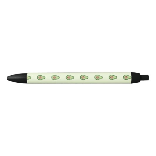 Stylo Noir Avocat en points (Devant)