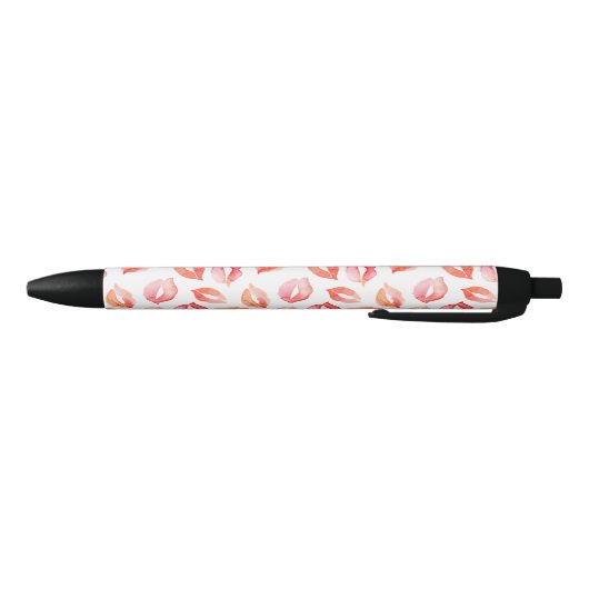 Stylo Noir Baisers d'aquarelle (Bas)