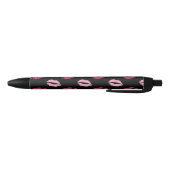 Stylo Noir Baisers Roses (Bas)