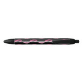 Stylo Noir Baisers Roses (Dos)