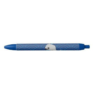 Stylo Noir Baleine en mer